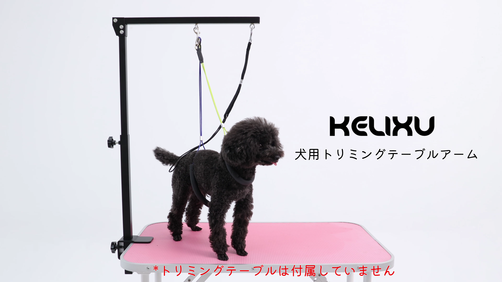 Amazon.co.jp: KELIXU 犬用トリミングアーム クランプ付き